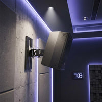 Speaker Hanging Bracket Long-Lasting Speaker Hanger Mount Black for KTV Users