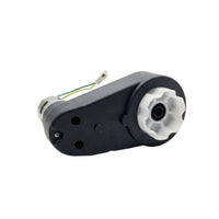 Black Housing Children's Electric Car Gearbox RS775 Motor Gearbox Mounting Holes