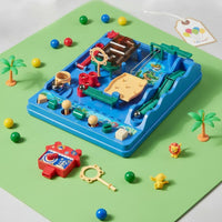 Marble Maze Game STEM Learning Safari Adventure Obstacle Course for Preschoolers