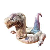Dinosaur Swim Circle Raised Tail Ride on Buoy PVC