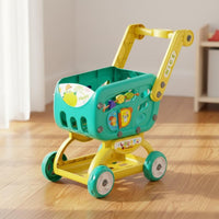 Toy Shopping Cart Great Birthday Gift Kids Grocery Cart Polished Burr-Burrless