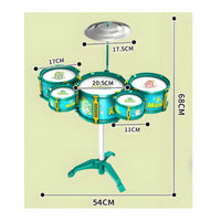 Kids Jazz Drum Set Early Education Kids Drum Set Great Gift Idea for Beginners