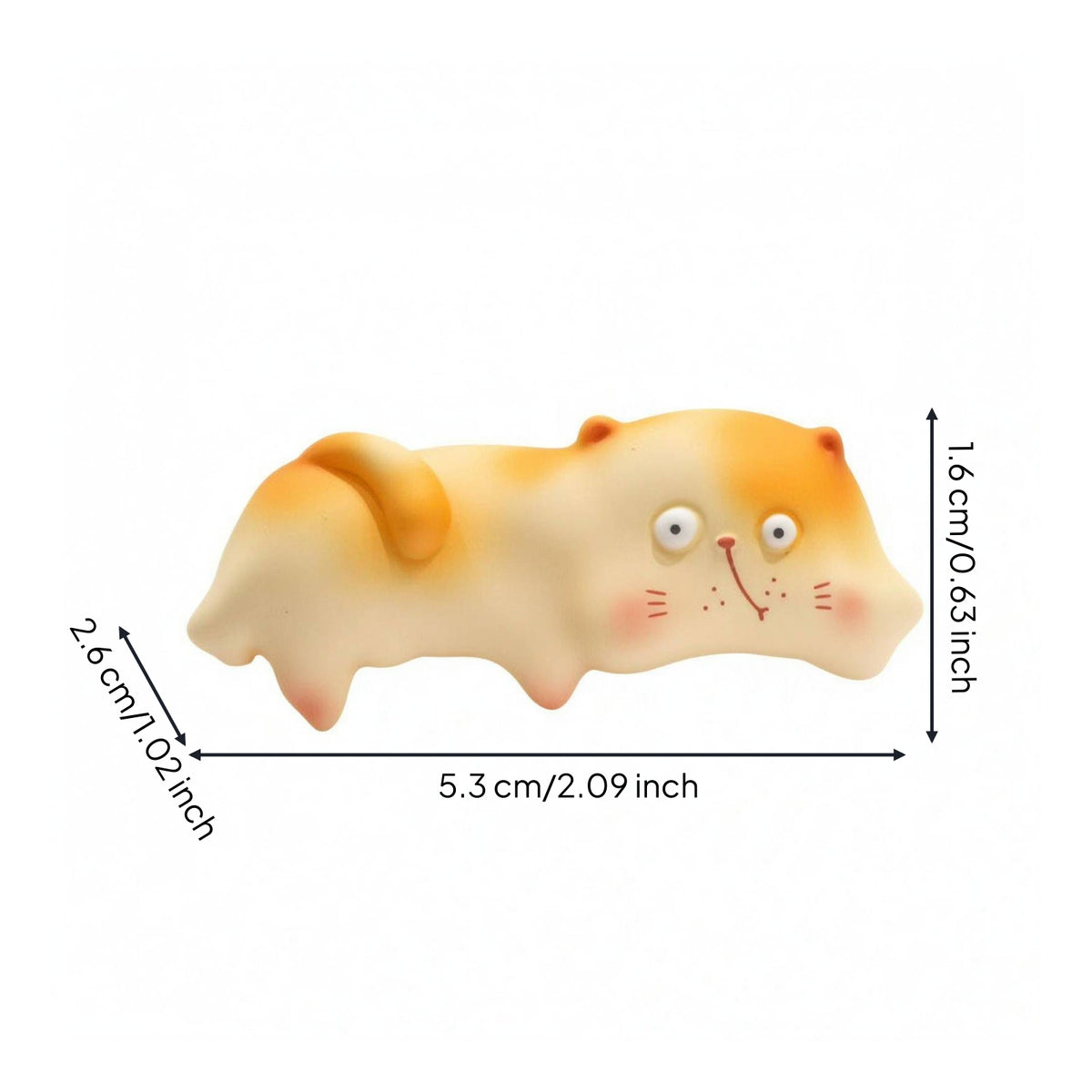 Feline Monitor Ornament Cute Feline Monitor Decor Playful for Office, Home