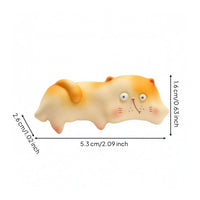 Feline Monitor Ornament Cute Feline Monitor Decor Playful for Office, Home