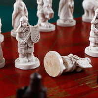 Terracotta Warrior Chess Set Souvenir Gift 3D Chinese Chess Set Vintage Design
