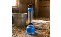 Manual Calf Respirator Transparent Tube Newborn Calf Suction Pump Blue Cap