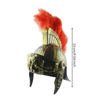 Roman Fighter Helmet Lion-Face Guard Ancient Fighter Helmet for Role-Play