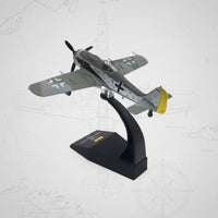 Fw-190 Fighter Model Highly Detailed FW-190 Model Aircraft Metal Body