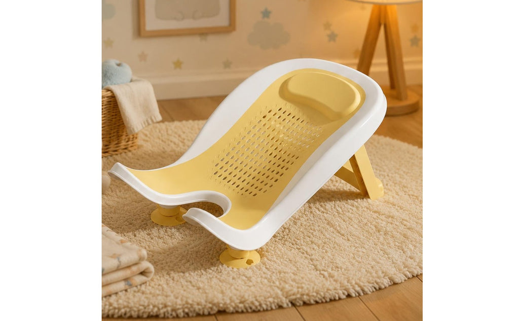 Infant Wash Tub Drainage Holes Baby Washing Basin Suction Cups