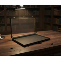 Graded Card Display Case Shielded Foam Interior Graded Card Case Portable Design for Collectors, Travel