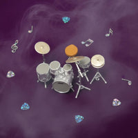 1:64 Scale Band Figures Collectible Rock Band Mini Figures Display Piece