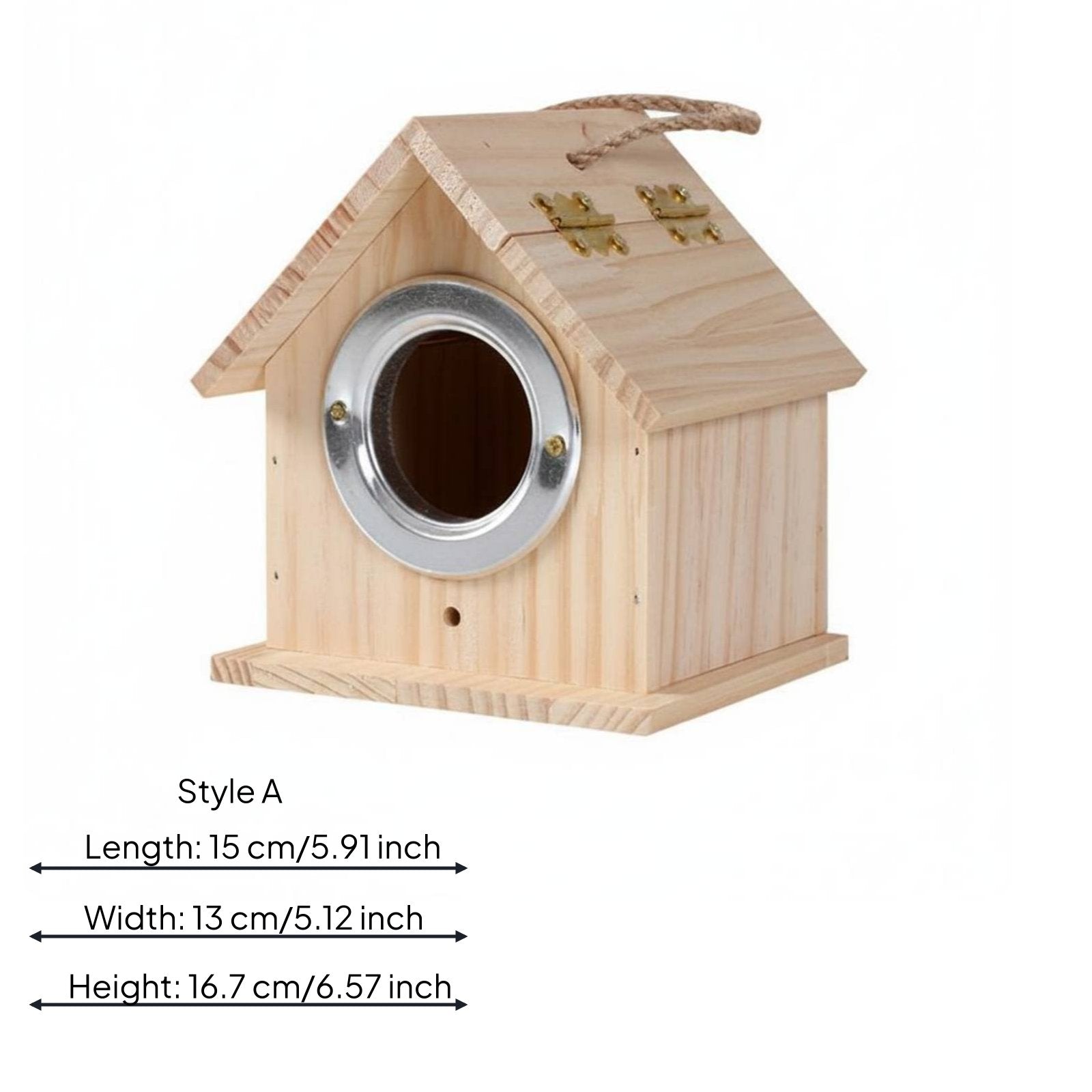 Parrot Breeding Box Warm Interior Enclosure Accessory Easy to Install