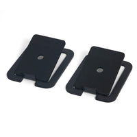 Desktop Speaker Stand Rounded Corners Angled Speaker Stand Unobstructed Base