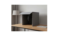 Reduces Reverberation and Reverb Desktop Soundproof Booth Easy Assembly Desktop Soundproof Box Foldable Design Tabletop Sound Isolation Box Collapsible for Podcasters, Streamers, Telecommuting Workers, Home Office, Studying