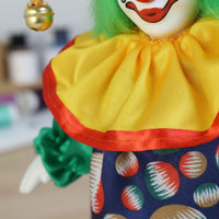 Ceramic Clown Figurine Cute Clown Doll Gift