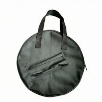 Practice Drum Pad Bag Front Pocket Training Pad Carrying Case Portable Drumstick Bag