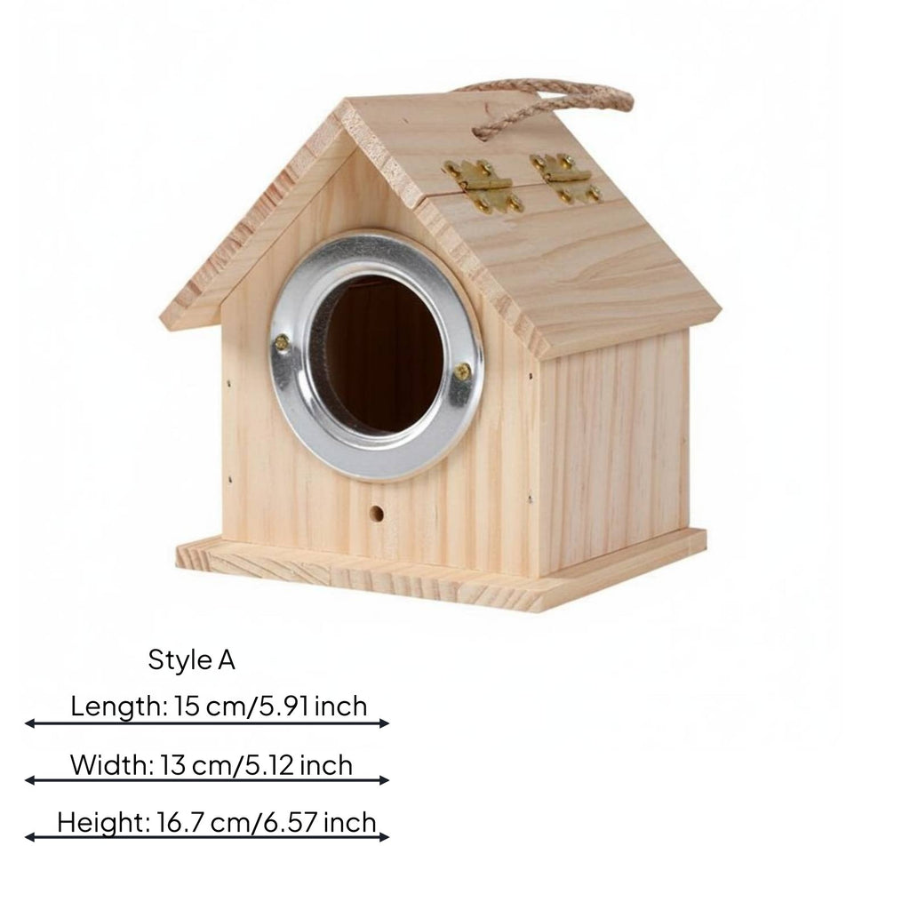 Parrot Breeding Box Warm Interior Enclosure Accessory Easy to Install