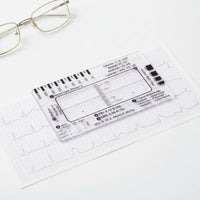 Portable ECG Reading Ruler Clear Scale Heart Rhythm Ruler Easy to Use for Nurses