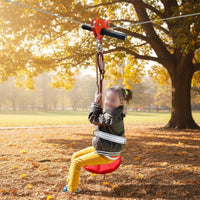 Kids Cable Glide Set Easy to Install Steel Trolley Cable Glide Ball Bearings