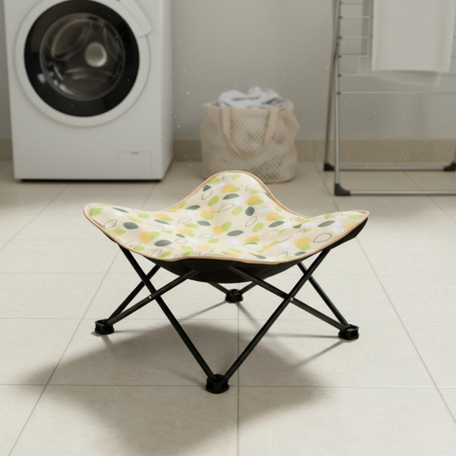 Folding Pet Cot Washable Pet Foldable Bed Moisture-Proof for Small Dogs, Cats