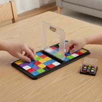 Tabletop Puzzle Game Problem Solving Color Matching Educational Method Match Puzzle Toy for Families