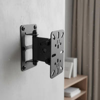 2 Pieces Speaker Swivel Mount Adjustable Angle Speaker Wall Mount Bracket