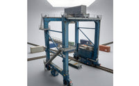 Container Crane Industrial Assembly Kit Static for Railway Layouts, Dioramas