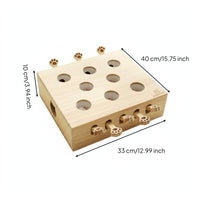 Whack-a-Critter Feline Toy Long-Lasting Cardboard Scratch Pad