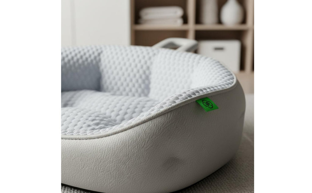 3D Massage Particles Cooling Cat Bed Breathable All-Season Dog Bed Cool-Contact Textile Textured Cooling Pet Mat Fully Washable for Cats, Dogs, Small Pets, Summer