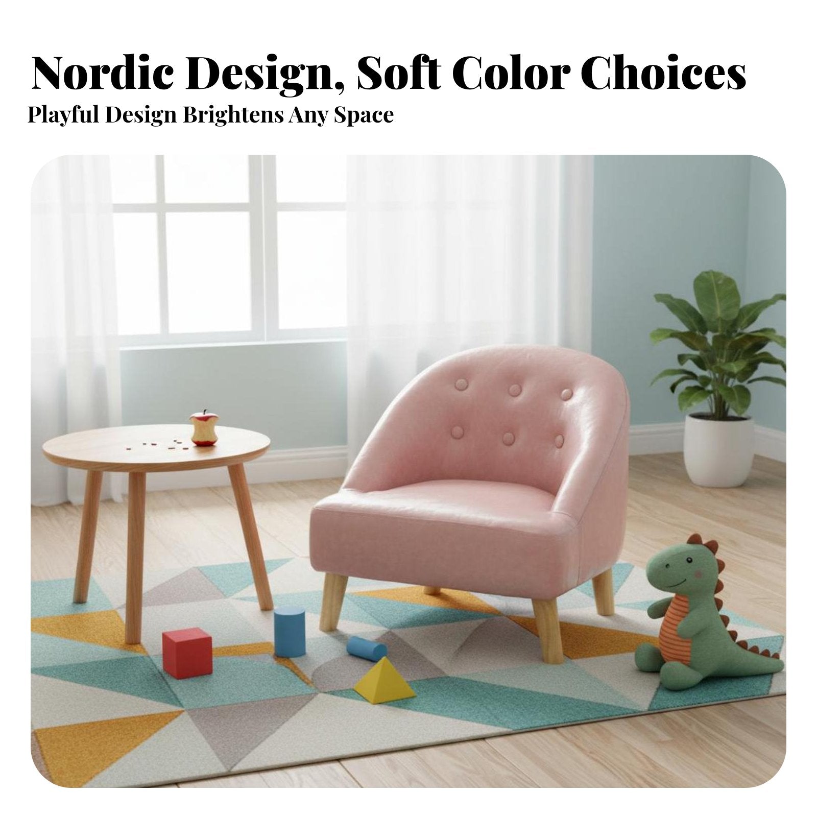 Soft and Comfortable Plush Character Lounger Cartoon creature Design children's Furniture Lightweight Toddler Chair launderable Cover for Toddlers, Preschoolers, Parents, story Corner, Playroom, Nursery, Bedroom