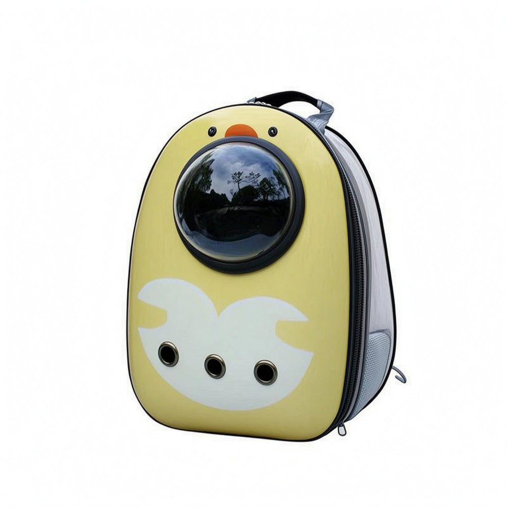 Bubble Window Pet Carrier Mesh Panel Astronaut Pet Backpack Ventilated