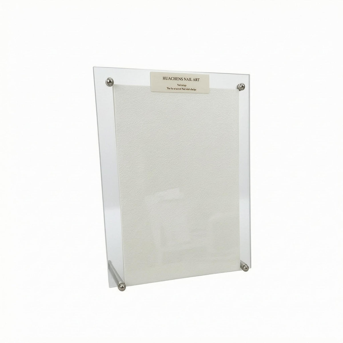 Acrylic Nail Display Board Easy to Clean Nail Display Board Guarding Film