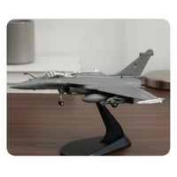 1/100 Scale Rafale C Model Pre-Assembled Rafale Fighter Jet Model Collectible Item 1:100 Toy-Sized Fighter Plane for Enthusiasts, Shelf Ornament