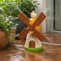 Rotating Sprinkler 360° Spray Water Wheel Sprinkler Toy Safe Material for Beach