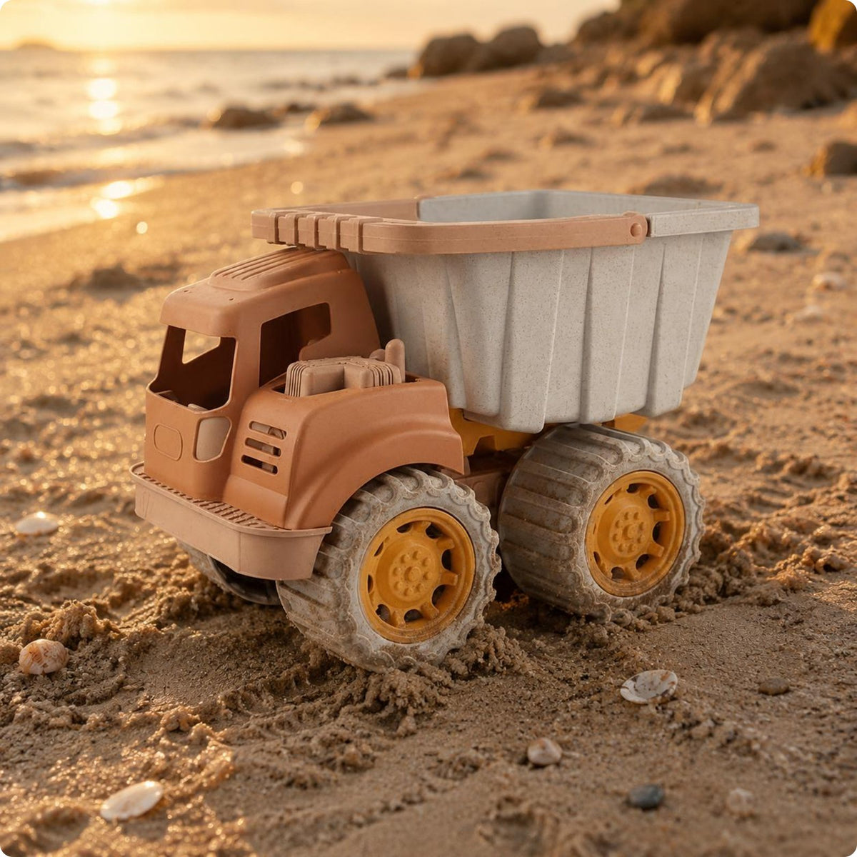 Dump Truck Sand Dump Truck Movable Parts Play Vehicle for Children, Sandbox