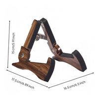 Foldable Ukulele Stand Solid Wood Foldable Violin Stand Portable Music Accessory