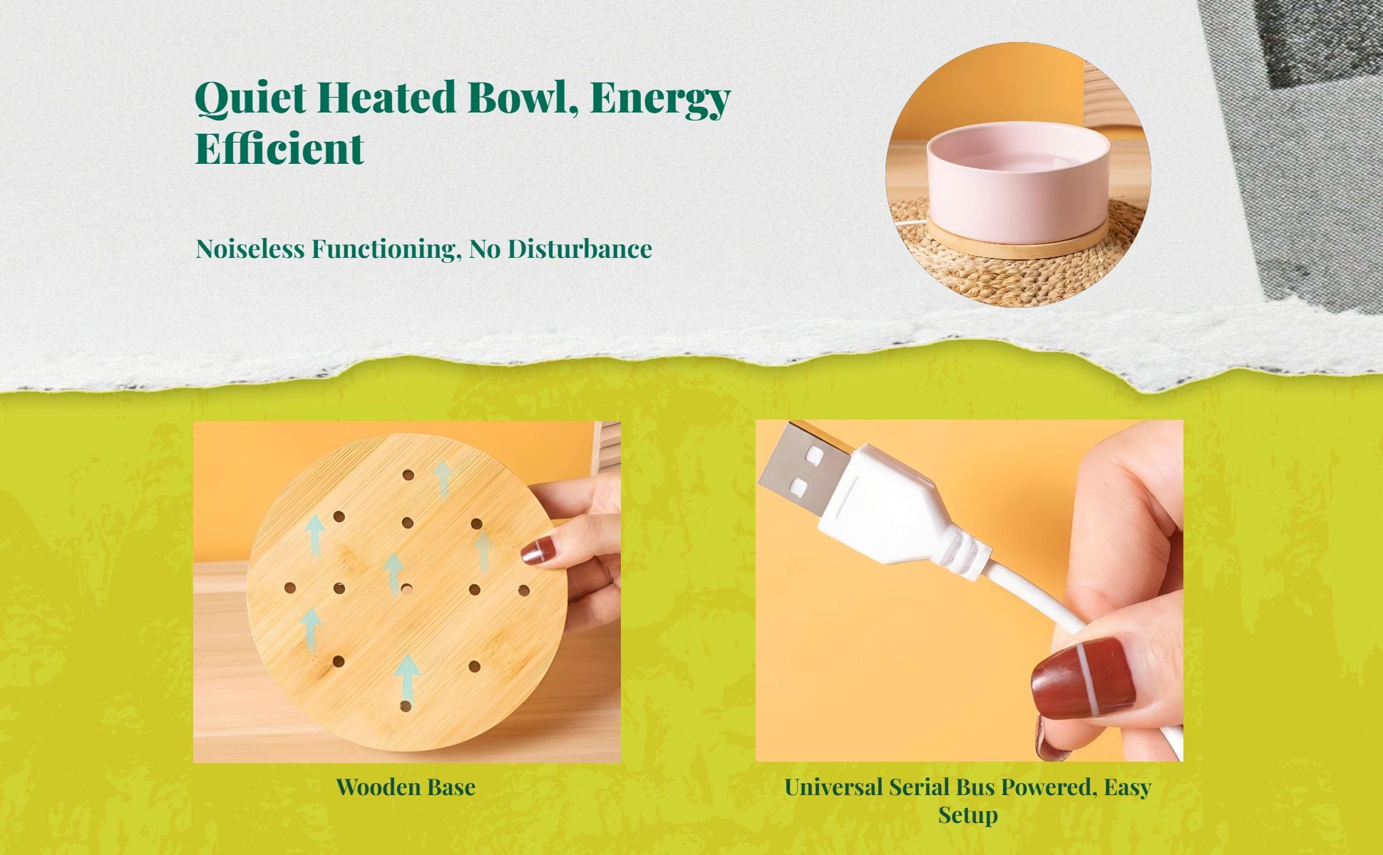 Ceramic pet fountain with filtration