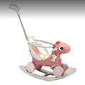 Kids rocking horse with safety seat