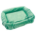 Washable fitted dog bed cover