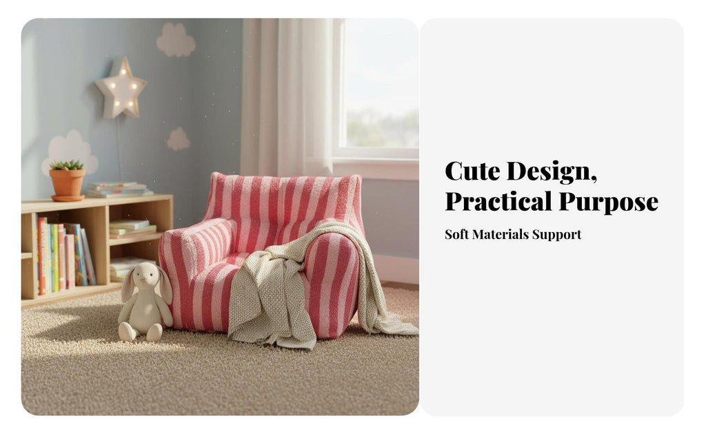 CreatureShaped Character Chair Cute Creature Design Plush Creature Floor Lounger Long-Lasting Lightmanufacturersight for Parents