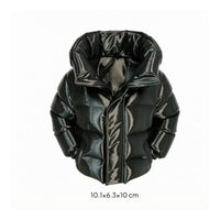 Puffer Jacket Pen Holder Desktop Jacket-Shaped Pen Holder Cute Design