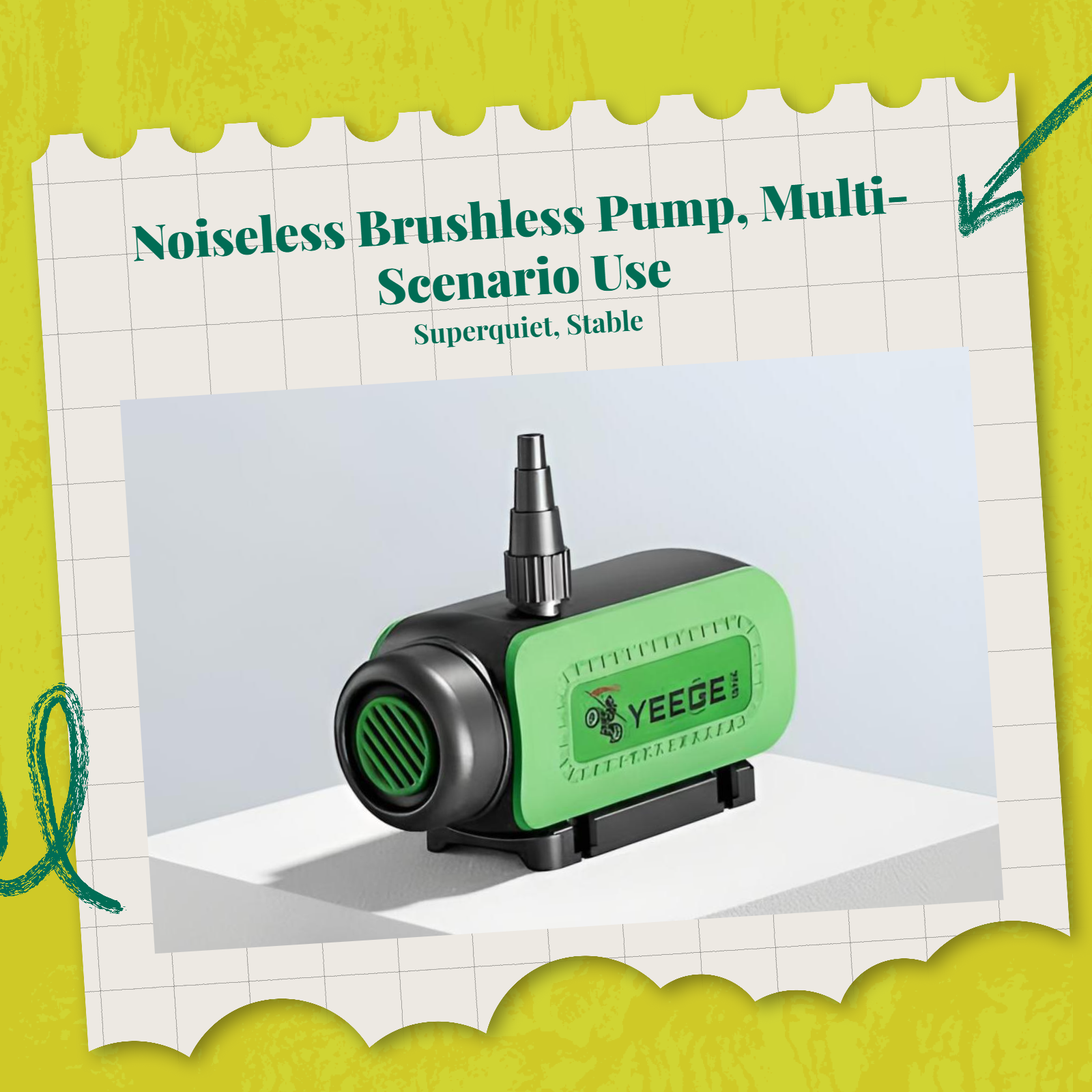 12V mini pump for aquariums