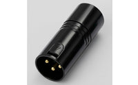 3-Pin Digital Multiplex End Plug Gold Pins 3-Pin XLR End Plug Cylindrical