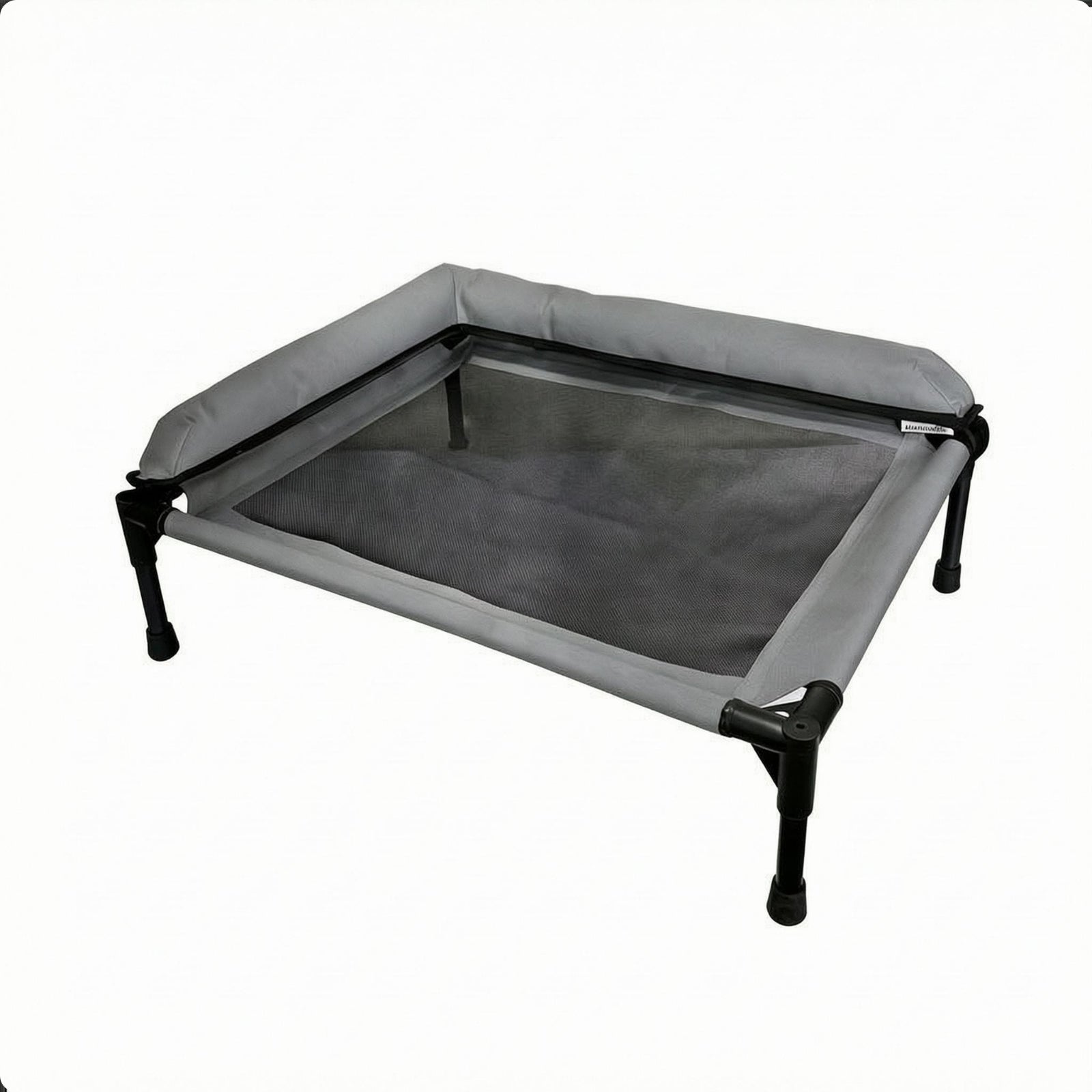 Elevated Pet Bed off the Floor Raised Edge Pet Bed Low-Height