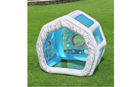 Space Station Playhouse Includes 6 Balls Inflatable Space House for Home