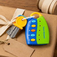 Toy Car Keys Simulation Musical Key Toy Early Learning for Children