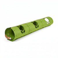 Cat Tunnel with Peek Holes Interactive Cat Play Tunnel with Toy Collapsible