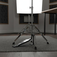 Drum cymbalHat Stand Heavy Duty cymbalHat Pedal Stand Foldable Design Percussion Hardware for Percussionists, Practice Practice, Music Studio