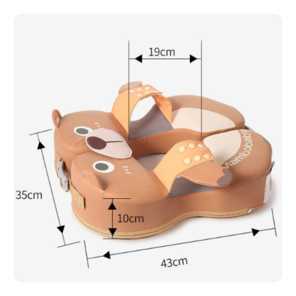 Armpit Swim Buoy Cute Bear Shape Non Inflatable Baby Buoy Leakproof for Babies