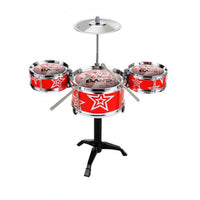 Kids Drum Set Standing Frame Children's Instrument Drumsticks